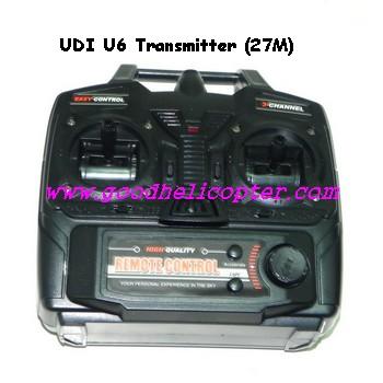 U6 helicopter Transmitter (27M)